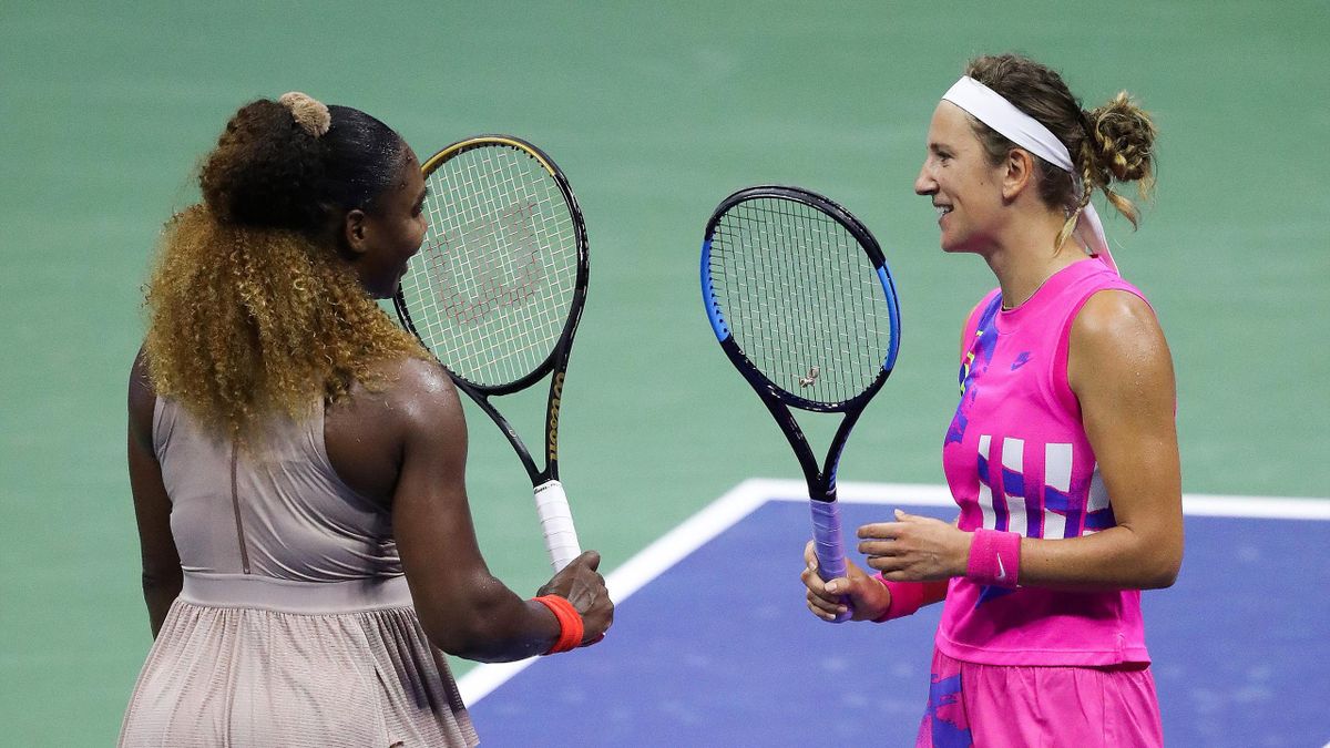 Vixtoria Azarenza pudo con la menor de las Williams en un partidazo digno de semifinal. Foto: Euroeport