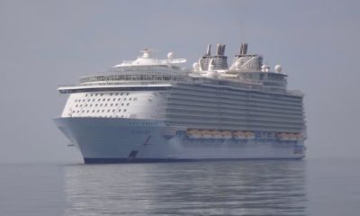 Los cruceros vacíos se volvieron atracción en el Canal de la Mancha. Foto: CNN