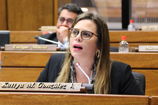 La diputada Kattya González, una de las impulsoras del proyecto. Foto: HCD