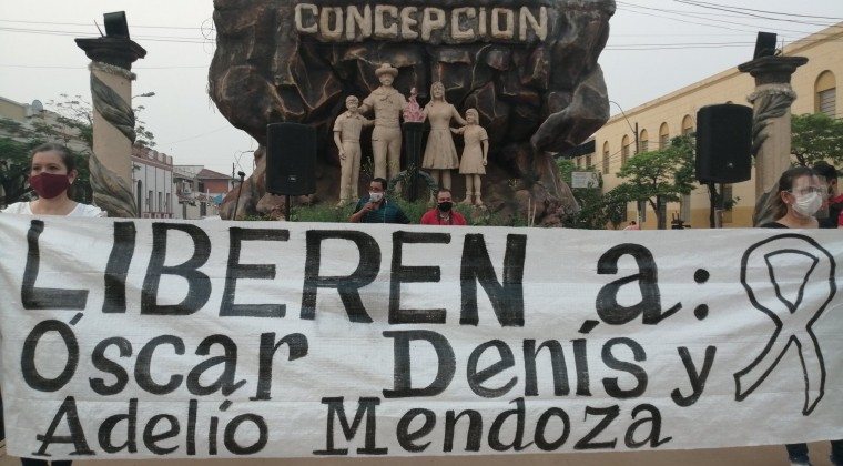 Concpecpción paró en apoyo a los secuestrados. Foto: Hoy.com