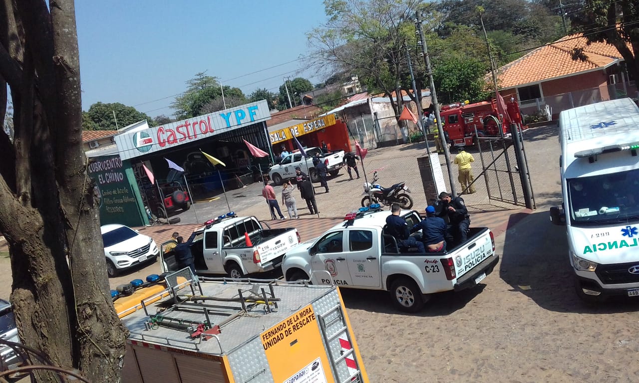 Un hombre de 38 años fue asesinado en el lavadero de Fernando de la Mora. Foto: Gentileza.