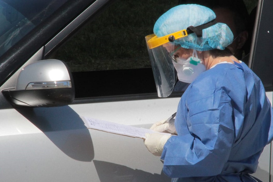 La toma de muestras de Covid-19 amplían su horario de atención. Foto: MSPBS