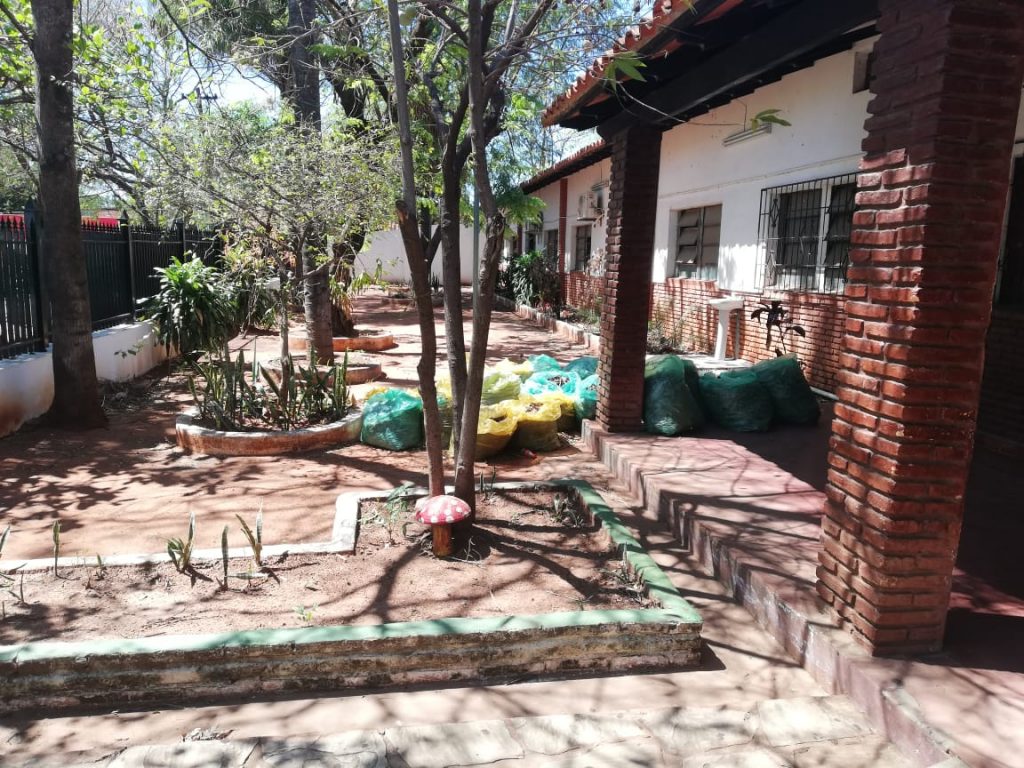 Fachada del Colegio Cadetes del Chaco. Foto El Nacional 