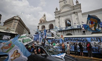 Celebraciones en la Plaza de Mayo por el Día de la Lealtad peronista. Foto: Dw