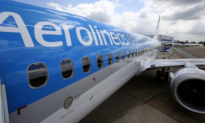 El primer vuelo despegó hoy a las 7:30 horas. Foto: Telam