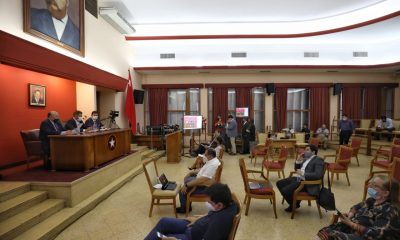 Sesion virtual de la Junta de Gobierno. Foto: ANR