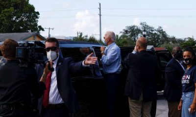 Donald Trump y Joe Biden en la recta final, en Florida. Foto: Clarín.