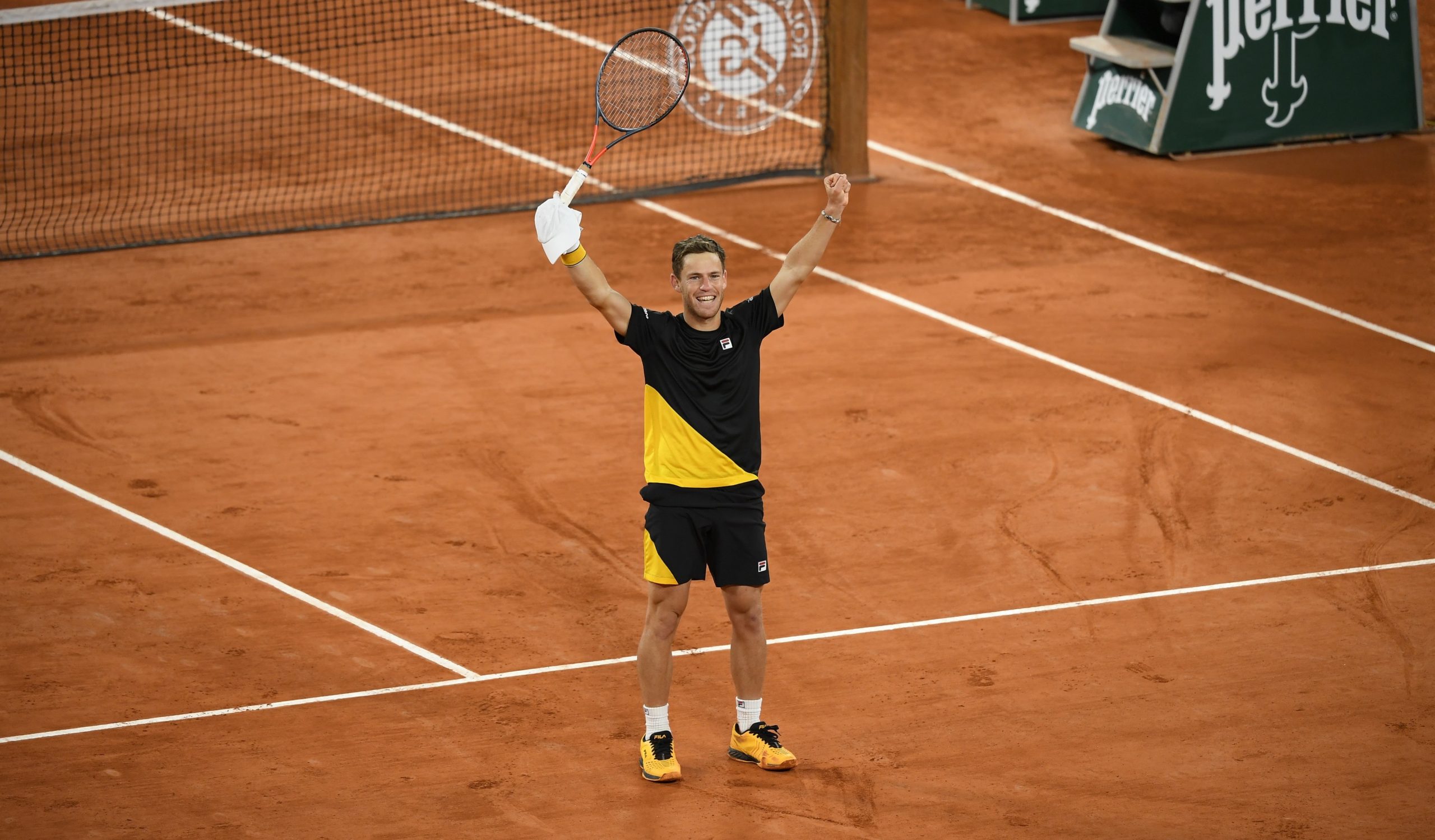 Con la victoria, Schwartzman se aseguró un lugar en el Top 10 del ranking mundial que se actualizará el próximo 12 de octubre. Foto: @rolandgarros.