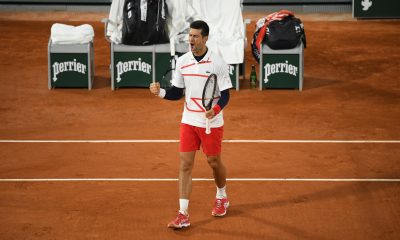 Novak Djokovic clasificó por décima vez a la semifinal del Roland Garros, instancia en la que se enfrentará a Stefanos Tsitsipas. Foto: @rolandgarros.