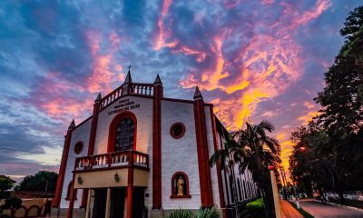 La imponente Basílica Menor y Santuario Regional de Nuestra Señora del Pilar. Foto: @edubado