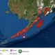 Se espera tsunami tras poderoso sismo. Foto:NationalWeatherervice