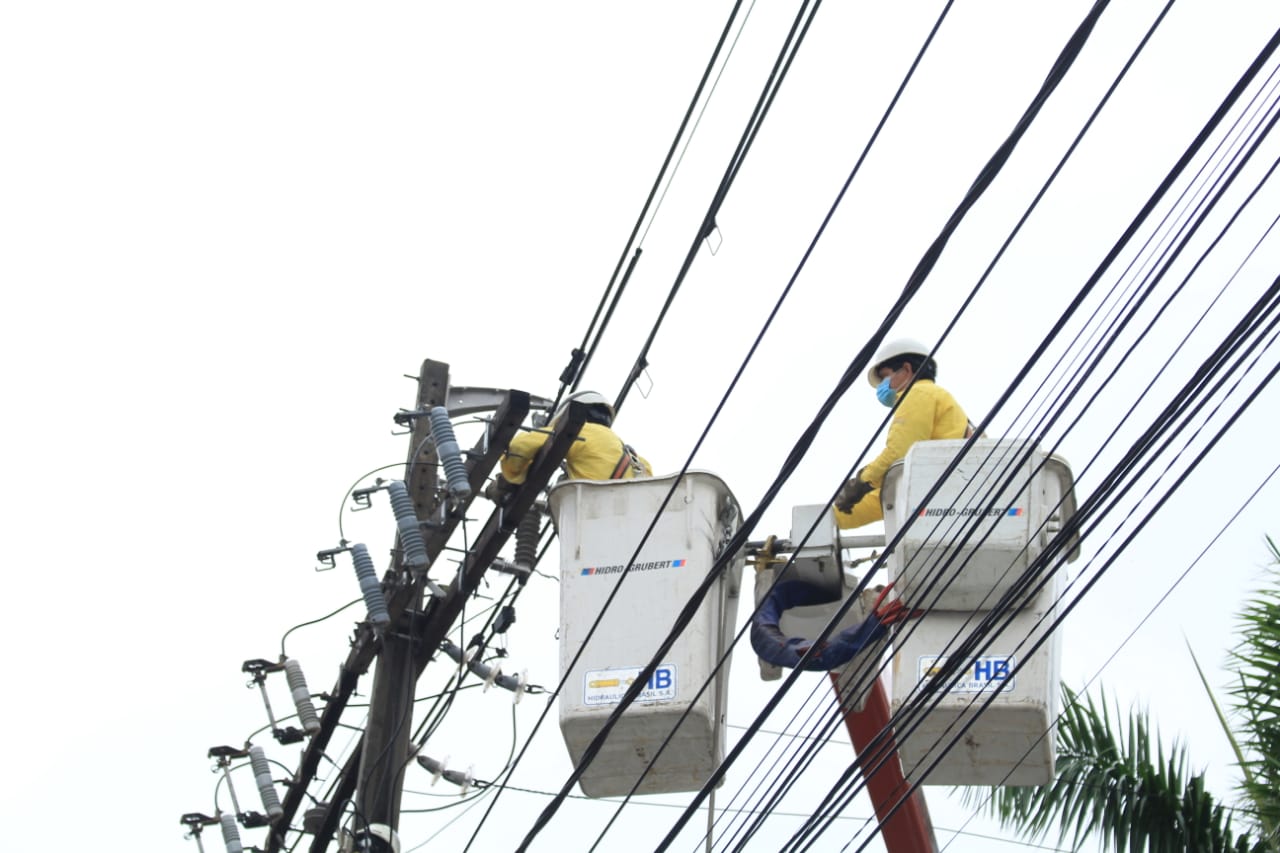 Sin semáforos gracias a los cortes de luz. Foto: Gentileza