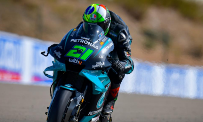 El italiano Franco Morbidelli puso un ritmo imponente y batió el record de vuelta rápida que Jorge Lorenzo estableció en 2015. Foto: motogp.com.