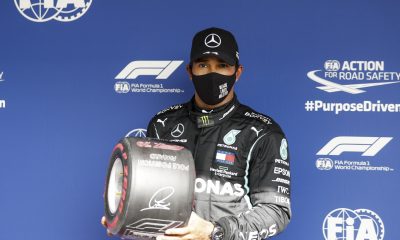 El inglés Lewis Hamilton puede convertirse este domingo en el piloto con más victorias en Grandes Premios de F1, con 92 triunfos. Foto: @F1.