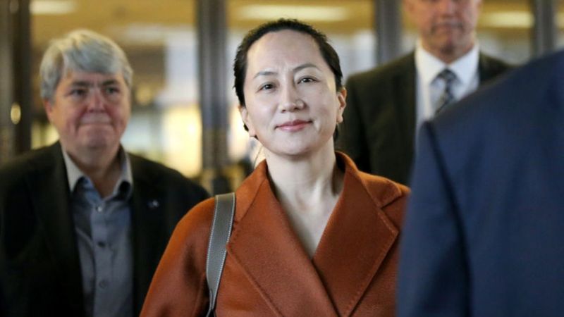 El caso de Meng Wanzhou puede tardar una década en resolverse. Foto: BBC