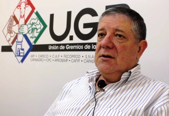 Héctor Cristaldo, presidente de UGP. Foto: Gentileza.