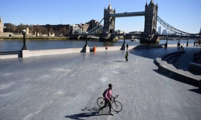 Hasta este sábado, todo Reino Unido iba registrando 1.011.660 infecciones. Foto: BBC.