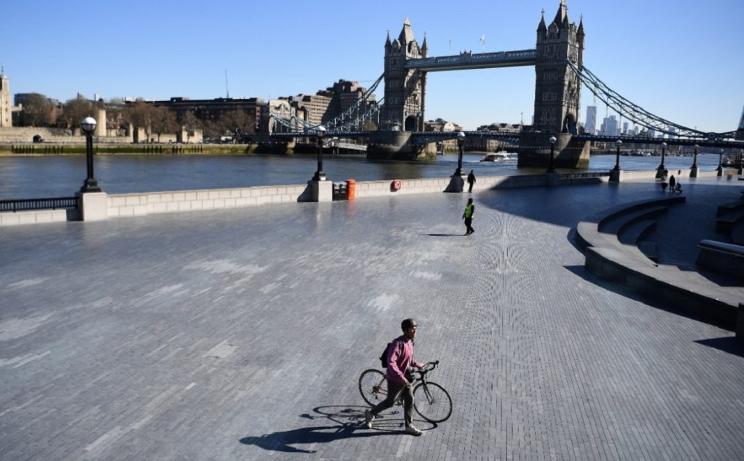 Hasta este sábado, todo Reino Unido iba registrando 1.011.660 infecciones. Foto: BBC.