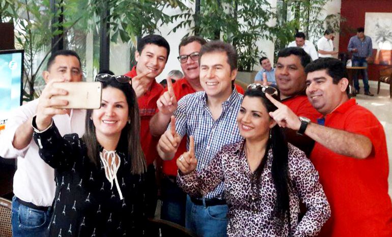 Equipo politico apadrinado por Luis Alberto Castiglioni