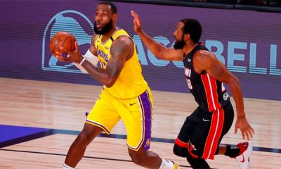 La estrella de LeBron James volvió a brillar. Foto: NBA