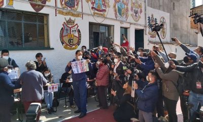 Economista de 57 años, Arce estudió en la estatal Universidad Mayor de San Andrés en La Paz e hizo una maestría en la universidad británica de Warwick. Foto: Infobae.