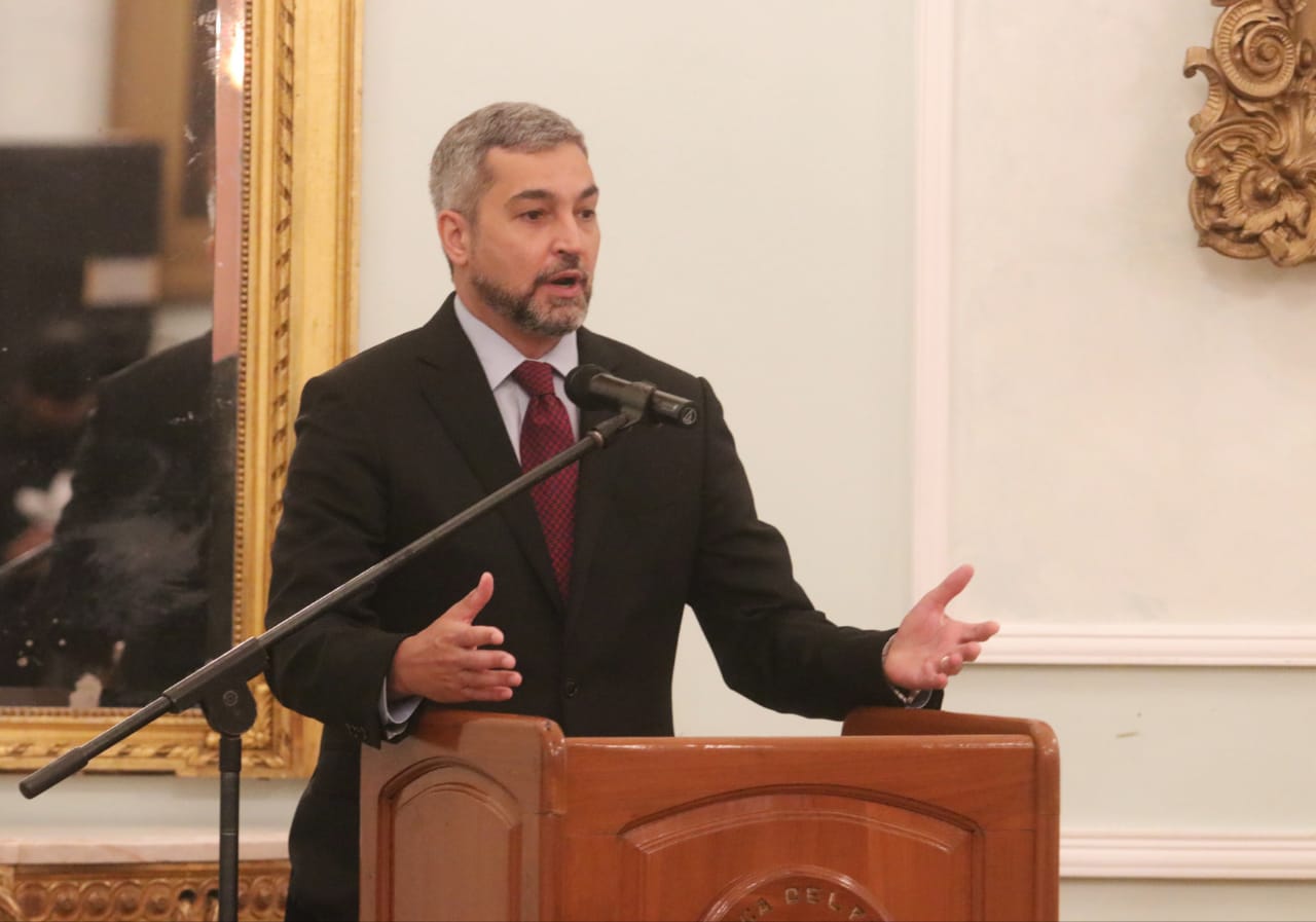 Presidente de la República, Mario Abdo Benítez. Foto: Archivo