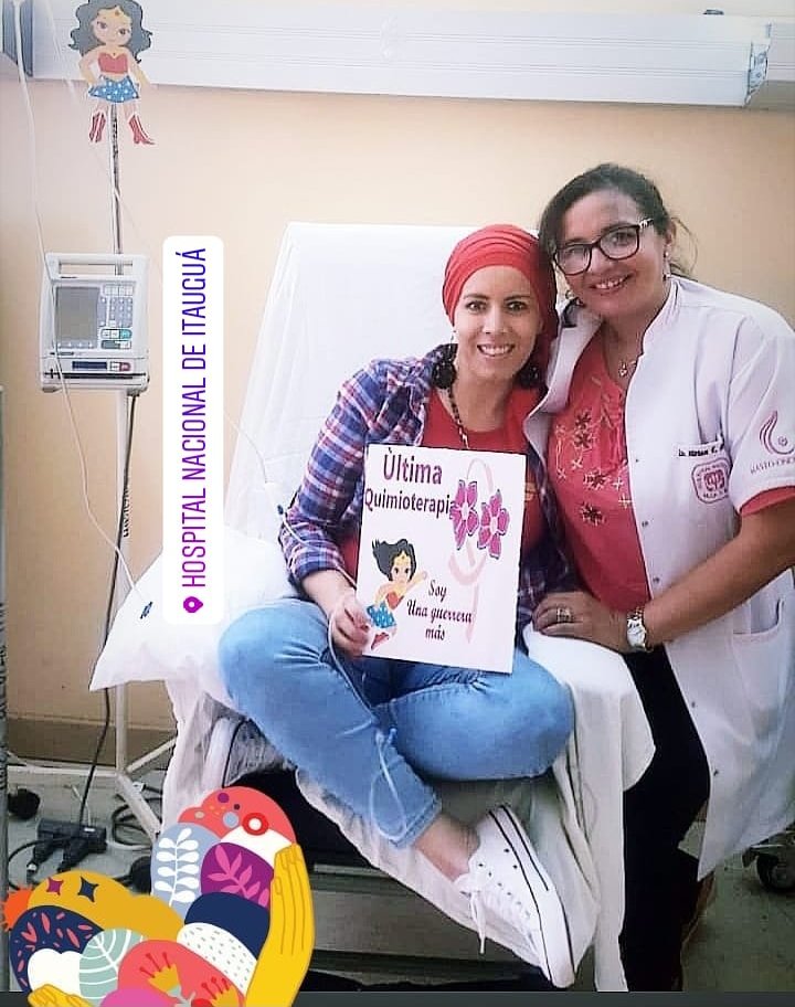 Foto: Asociación de pacientes con Cáncer de mama y Familiares del Hospital Nacional de Itaugua