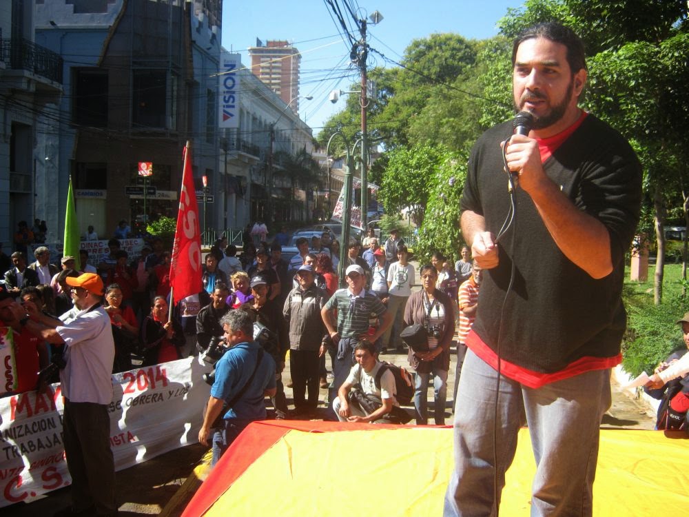 Najeeb Amado, presidente del Partido Comunista