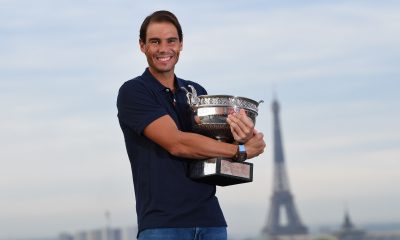 El tenista español habló de su relación con Roger Federer, tenista con el que comparte el record de más Gran Slams ganados. Foto: @rolandgarros.