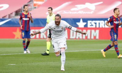 Con los goles de Federico Valverde, Sergio Ramos (p) y Luka Modrić, el Real Madrid se impusto por 1-3 ante su tradicional rival. Foto: @realmadrid.