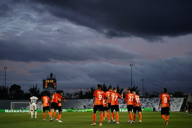 El combinado de Madrid debuta ante Shakhtar Donetsk en la Champions. Foto: Infobae.