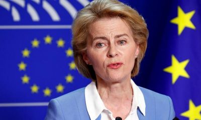 La presidenta de la Comisión Europea, Ursula von der Leyen. Foto: Euronews