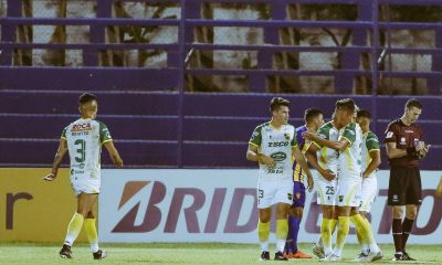 Sportivo Luqueño comenzó ganando con un golazo de Aldo Vera, pero no pudo sostener la ventaja y perdió por la mínima. Foto: @ClubDefensayJus.