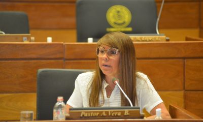 La diputada Celeste Amarilla fue sancionada por 60 días. Foto: Gentileza