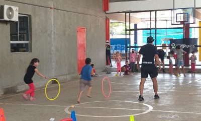 La ONG Fútbol Más brinda actividades recreativas a niños de la zona. Foto: Gentileza