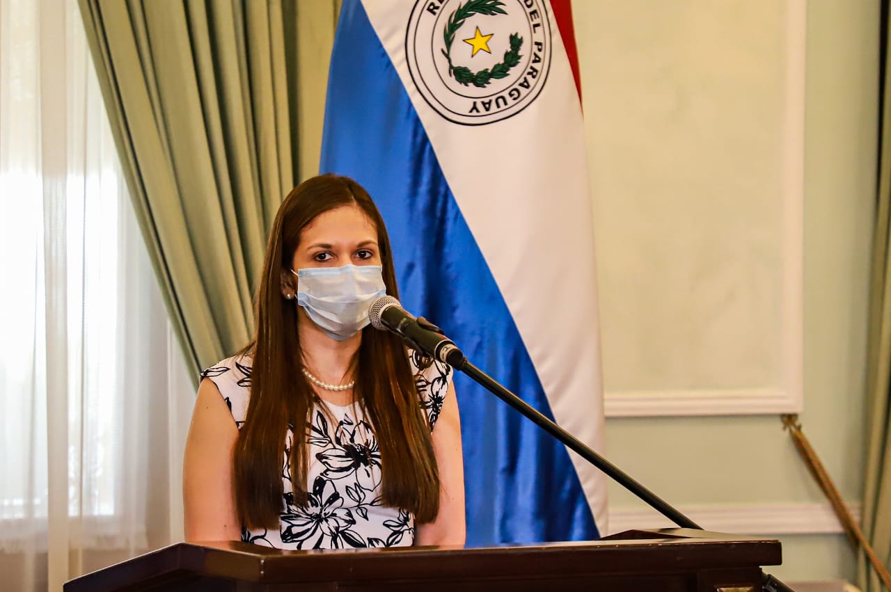 La viceministra de Economía Carmen Marín indicó que ya se destinaron más de US$ 250 millones con Pytyvo. Foto: Gentileza