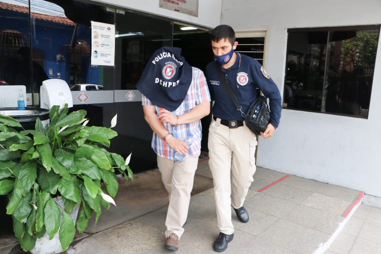 Narvaja uno de los detenidos en el caso. Foto: Gentileza