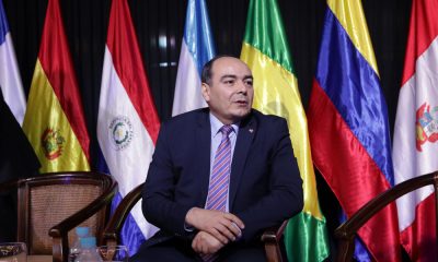 El canciller Antonio Rivas aseguró que el acuerdo Mercosur-UE está firme. Foto; IP