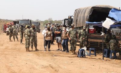 Los alimentos son preparados por voluntarios de la OPD con el apoyo de Petropar y militares. Foto: IP.