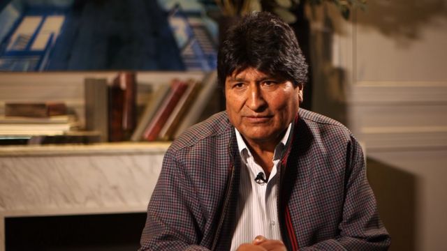 Evo Morales, expresidente de Bolivia. Foto: BBC.