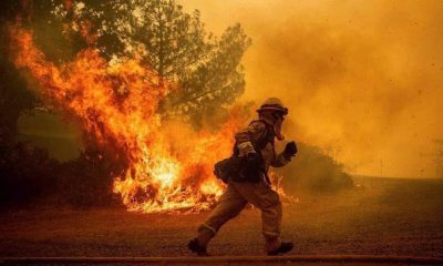 Los incendios no dan tregua y vuelven el aire irrespirable. Foto: Gentileza.