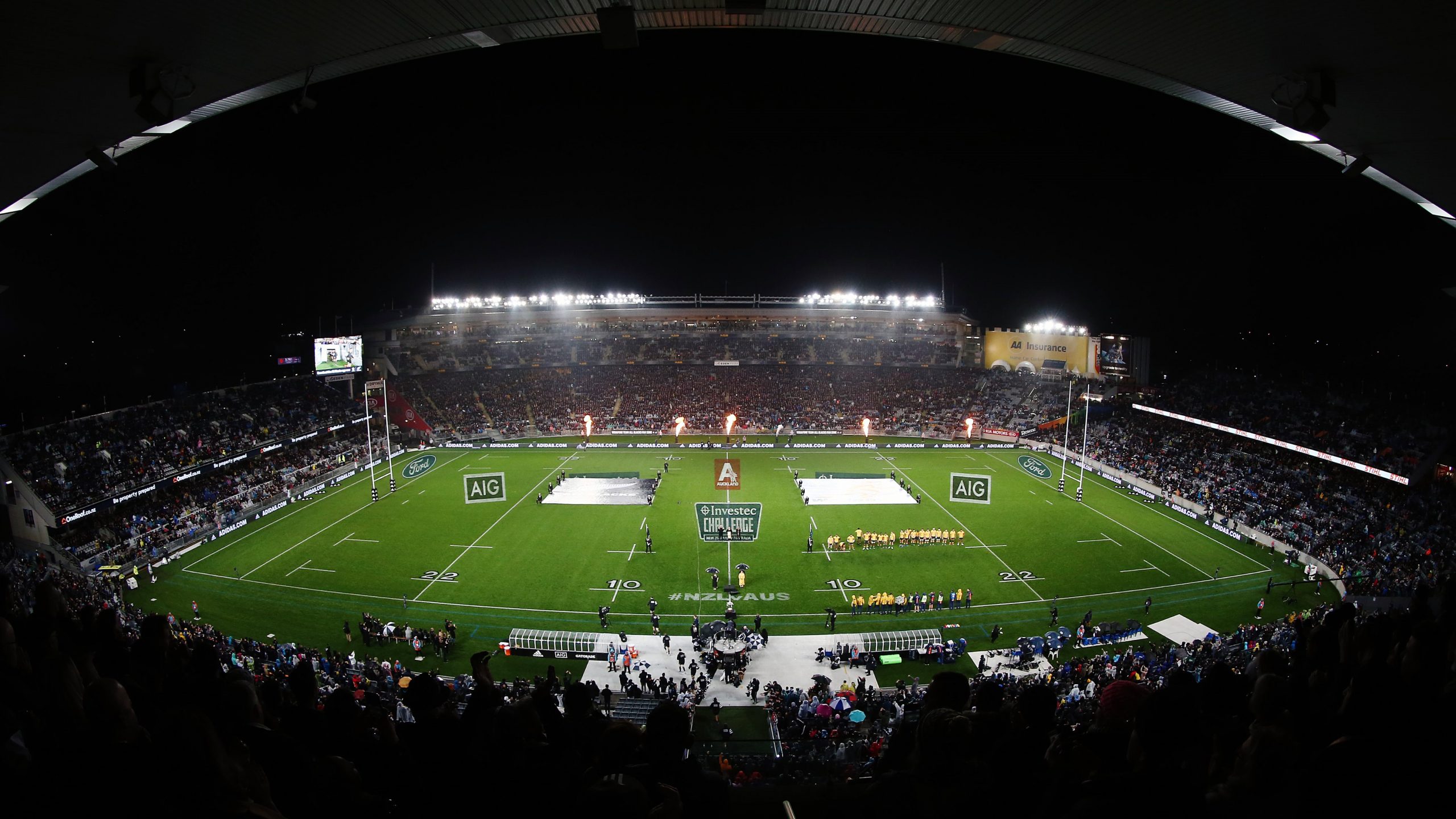 Nueva Zelanda (All Blacks) y Australia (Wallabies) disputarán este domingo el segundo de los cuatro partidos de la Bledisloe Cup 2020. Foto: @AllBlacks.