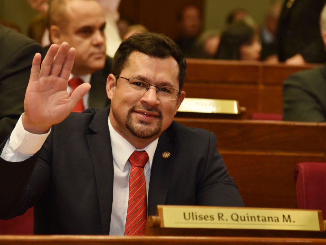 Ulises Quintana, ocupará su curul en diputados. Foto Gentileza