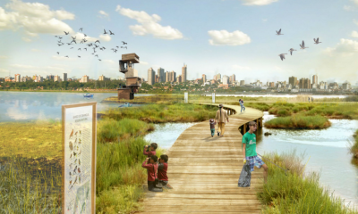 Vista del skyline de Asunción desde el Banco de San Miguel. Imagen: Ecosistema Urbano.