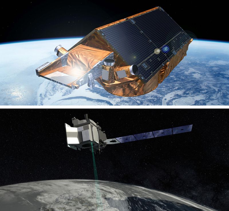 CryoSat-2 ya superó el límite de vida útil con el que fue diseñado. Foto: BBC