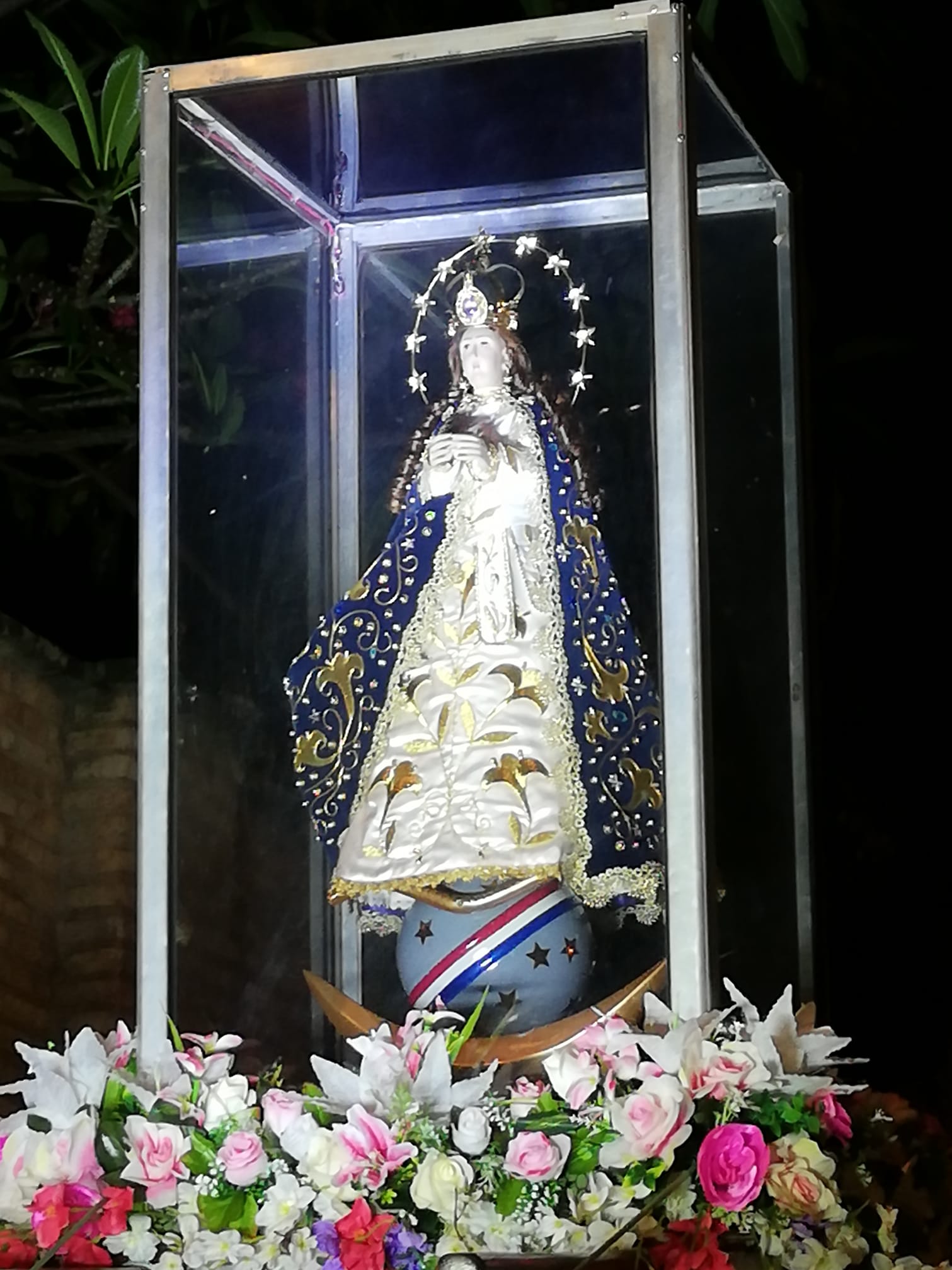 La Virgen de Caacupé. Foto: Santuario María Auxiliadora