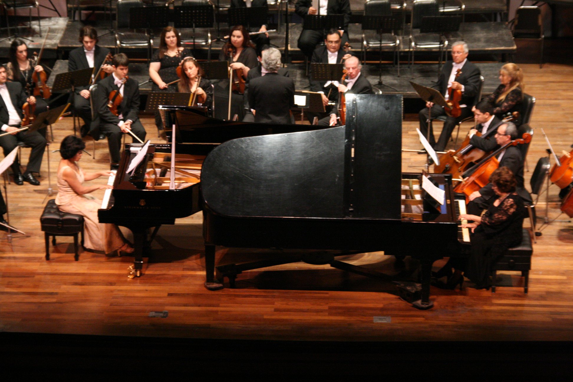 El concierto de las pianistas. Foto: SFA