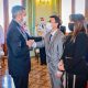 Mario Abdo y Carlos Pereira en Palacio de Lopez. Foto Presidencia