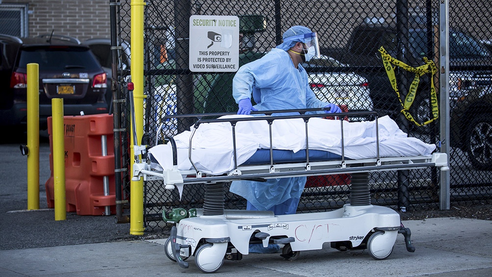 Nueva York, una de las ciudades más afectadas por la pandemia. Foto:Telam