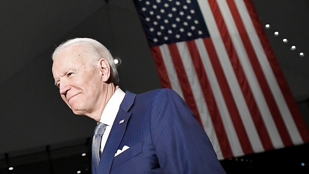 El candidato Joe Biden. Foto: Telam